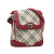 Burberry B Burberry Brown Beige with Red Canvas Fabric Nova Check Crossbody Bag United Kingdom