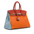 Hermès AB Hermès Orange Calf Leather Togo Birkin Arlequin 35 France