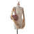 Chanel B Chanel Red with Brown Beige Lambskin Leather Leather Medium CC Matelasse Shouder Bag Italy