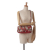 Chanel B Chanel Red with Brown Beige Lambskin Leather Leather Medium CC Matelasse Shouder Bag Italy