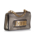 Christian Dior B Dior Gray Calf Leather JaDior Mini Chain Flap Italy