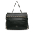 Valentino B Valentino Black Calf Leather Rockstud Flap Satchel Italy