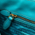 Prada B Prada Blue Turquoise Saffiano Leather Lux Parabole Tote Italy