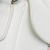 Prada AB Prada White Saffiano Leather Lux Pushlock Flap Italy