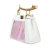 Fendi Pink Momoko Ando Collaboration Mini Deer Antler Vinyl Peekaboo Satchel Italy