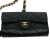 Chanel AB Chanel Black Lambskin Leather Leather Lambskin Pearl Crown CC Wristlet Multi Pouches Italy