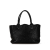 Bottega Veneta B Bottega Veneta Black Calf Leather Small Intrecciato Cabat Tote Italy