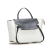 Celine B Celine White with Black Calf Leather Micro Belt Bag Italy