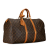 Louis Vuitton B Louis Vuitton Brown Monogram Canvas Canvas Monogram Keepall 50 United States