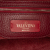 Valentino B Valentino Red Calf Leather Rockstud Tote Italy