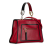 Fendi B Fendi Red Calf Leather Small Runaway Satchel Italy