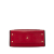 Fendi B Fendi Red Calf Leather Small Runaway Satchel Italy