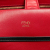 Fendi B Fendi Red Calf Leather Small Runaway Satchel Italy