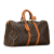 Louis Vuitton B Louis Vuitton Brown Monogram Canvas Canvas Monogram Keepall 45 France