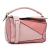 Loewe AB LOEWE Pink Calf Leather Medium Puzzle Bag Spain