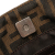 Fendi B Fendi Brown Canvas Fabric Zucca Twins Tote Italy