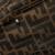 Fendi B Fendi Brown Canvas Fabric Zucca Twins Tote Italy