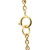 Chanel B Chanel Gold Gold Plated Metal CC Medallion Station Necklace France