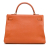 Hermès AB Hermès Orange Calf Leather Togo Kelly Retourne 35 France