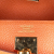 Hermès AB Hermès Orange Calf Leather Togo Kelly Retourne 35 France