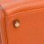 Hermès AB Hermès Orange Calf Leather Togo Kelly Retourne 35 France