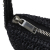 Saint Laurent AB Saint Laurent Black Raffia Natural Material Le Logo Shoulder Bag Italy