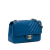 Chanel B Chanel Blue Lambskin Leather Leather Mini Rectangular Classic Chevron Lambskin Single Flap Italy