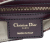 Christian Dior AB Dior Red Canvas Fabric Medium Oblique Saddle Italy