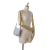 Bottega Veneta AB Bottega Veneta White Calf Leather Intrecciato Hobo Bag Italy