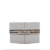 Chanel B Chanel White Patent Leather Leather Patent Goatskin Make-Up Box Clutch With Chain France