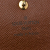 Louis Vuitton AB Louis Vuitton Brown Monogram Canvas Canvas Monogram Sarah Long Wallet France