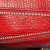 Gucci AB Gucci Red Calf Leather Small Bamboo Daily Satchel Italy