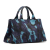 Prada B Prada Blue Canvas Fabric Medium Canapa Camouflage Tote India