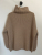 Maje Oversize alpaca sweater with stand-up collar