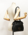 Christian Dior CD Leather Shoulder Bag