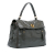 Saint Laurent B Yves Saint Laurent Gray Dark Gray Patent Leather Leather Patent Muse Two Handbag Italy