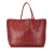 Goyard B Goyard Red Coated Canvas Fabric Goyardine Artois GM France