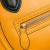 Celine B Celine Yellow Mustard with Black Calf Leather Nano Bicolor Luggage Tote Italy