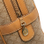 Celine B Celine Brown Beige Coated Canvas Fabric Macadam Shoulder Bag Italy