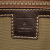 Fendi B Fendi Brown Canvas Fabric Zucca Satchel Italy