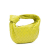 Bottega Veneta AB Bottega Veneta Green Light Green Calf Leather Mini Intrecciato Jodie Italy