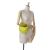 Bottega Veneta AB Bottega Veneta Green Light Green Calf Leather Mini Intrecciato Jodie Italy