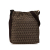 Fendi B Fendi Brown Dark Brown Canvas Fabric Zucchino Crossbody Italy