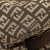 Fendi B Fendi Brown Dark Brown Canvas Fabric Zucchino Crossbody Italy