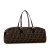 Fendi B Fendi Brown Canvas Fabric Zucca Handbag Italy