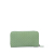 Bottega Veneta B Bottega Veneta Green Light Green Calf Leather Intrecciato Zip Around Long Wallet Italy