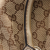 Gucci AB Gucci Brown Beige Canvas Fabric GG Sukey Satchel Italy