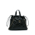 Chanel AB Chanel Black Lambskin Leather Leather Small CC Quilted Lambskin Drawstring Shopping Tote Italy