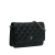 Chanel AB Chanel Black Lambskin Leather Leather CC Quilted Lambskin Wallet On Chain Italy