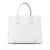 Gucci B Gucci White Calf Leather Diamante Bright Tote Italy